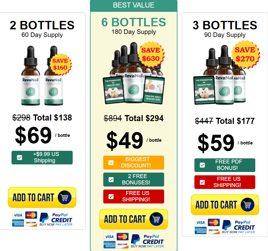 RevaNail-order page